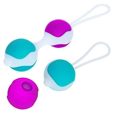 Set Palline Orgasmiche in Silicone, Pesi Diversi per Intense Sensazioni